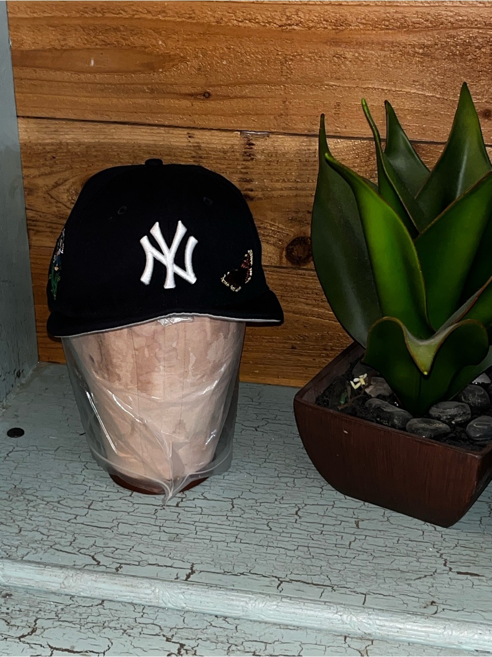 NEW ERA x FELT NY Yankees Butterfly Fitted Hat - Navy